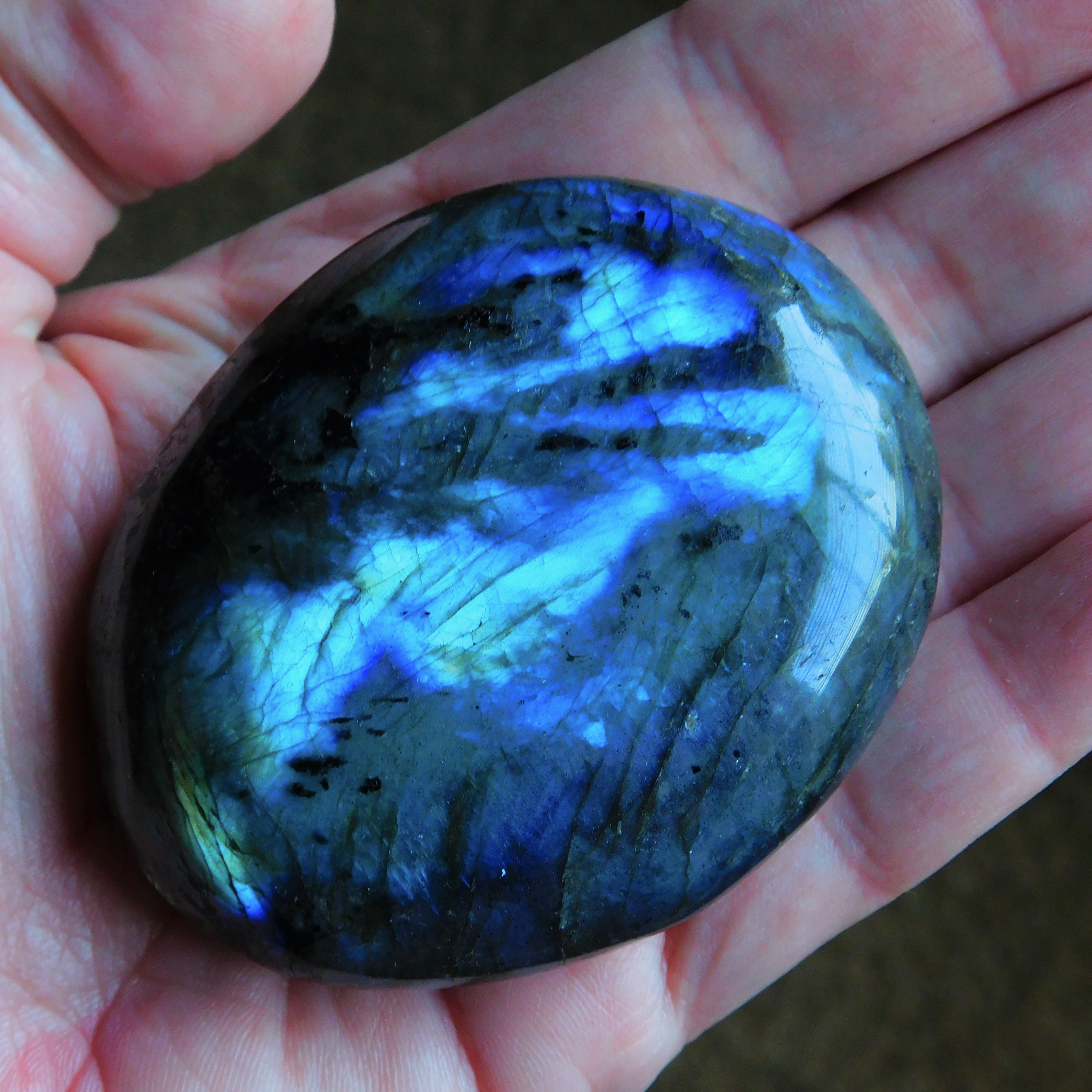 Labradorite Palm Stone