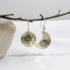 Sterling Silver Moon Earrings