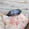 Tibetan Quartz Electroformed Ring by the Amethyst Moon
