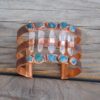 Apatite and Quartz Goddess Cuff by the Amethyst Moon