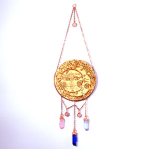 You Are My Sun & Moon Crystal Wall Hanging // Crystal Wall Art