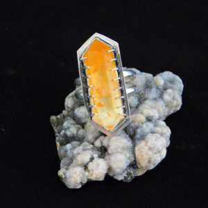 The Golden Hour // Citrine and Sterling Silver Ring