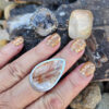Rutilated Quart Ring by the Amethyst Moon