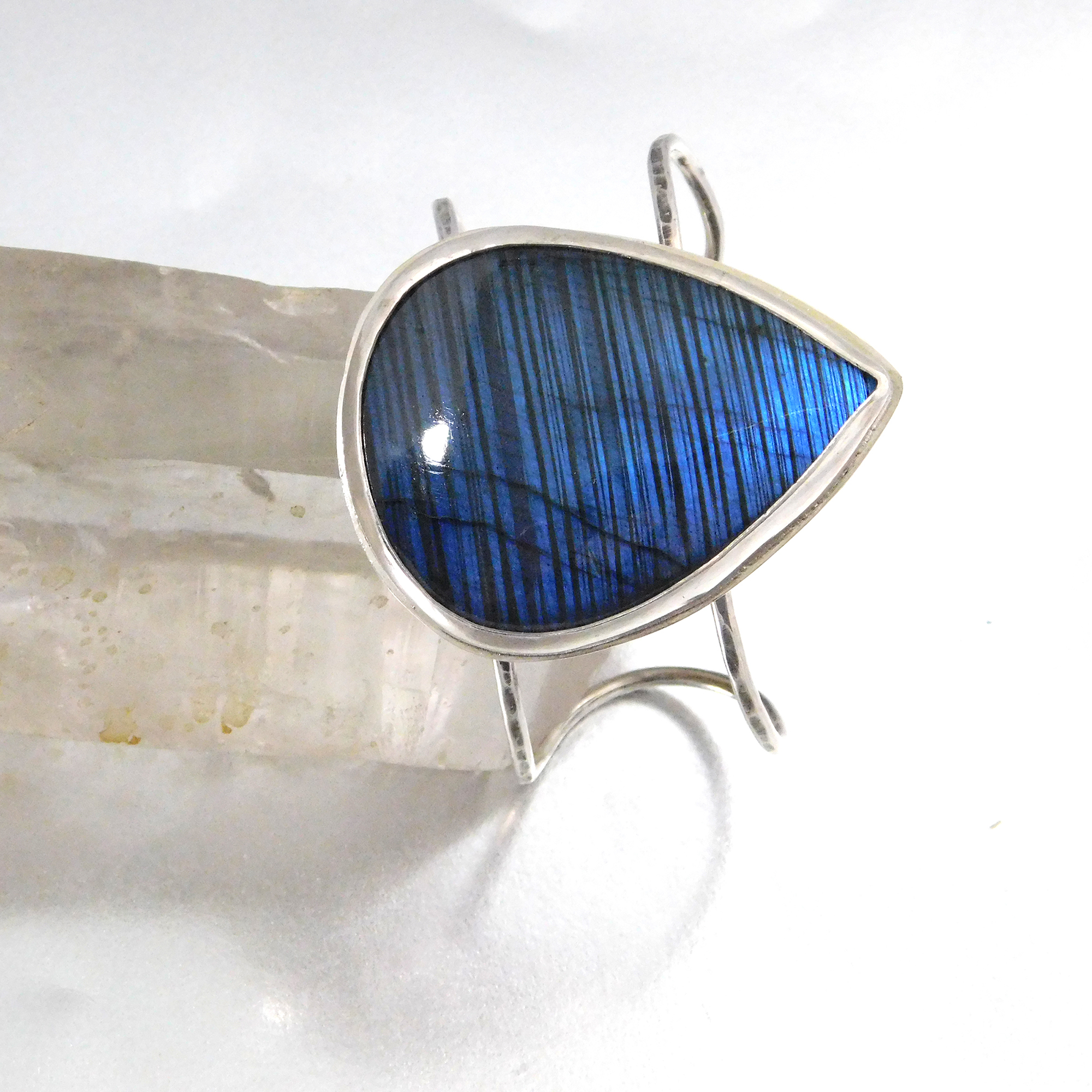 Blue Labradorite Cuff Bracelet