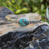 Number 8 Mine Turquoise Cuff Bracelet
